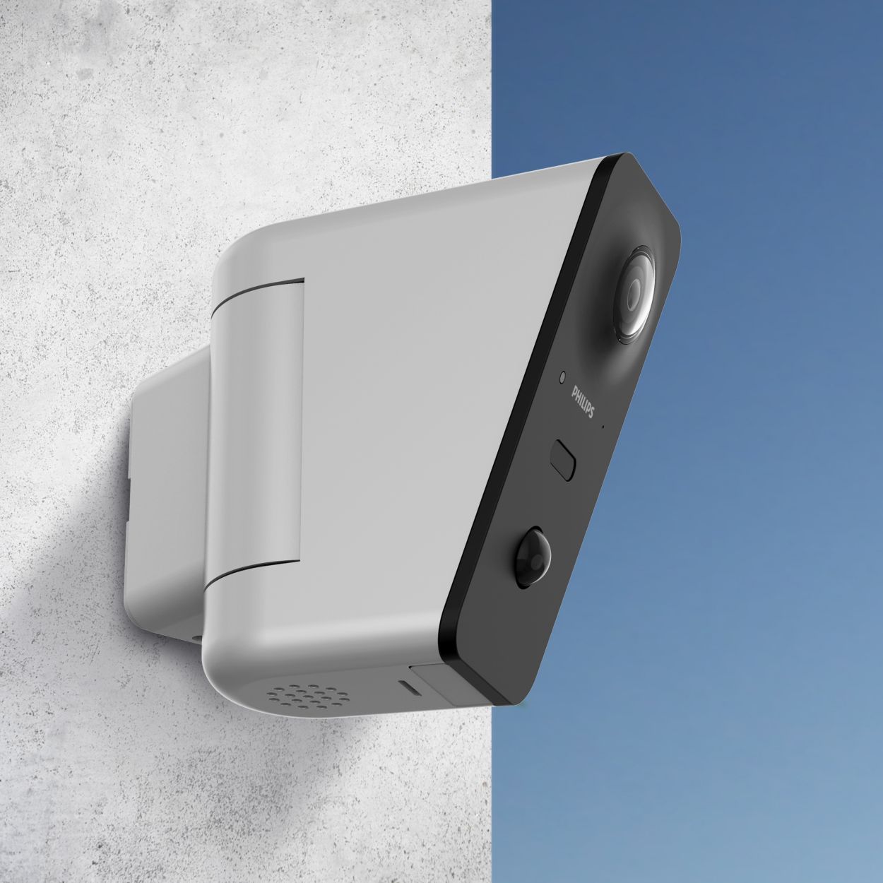 Test Philips WelcomeEye Look : une caméra au design léché et à la  surveillance efficace
