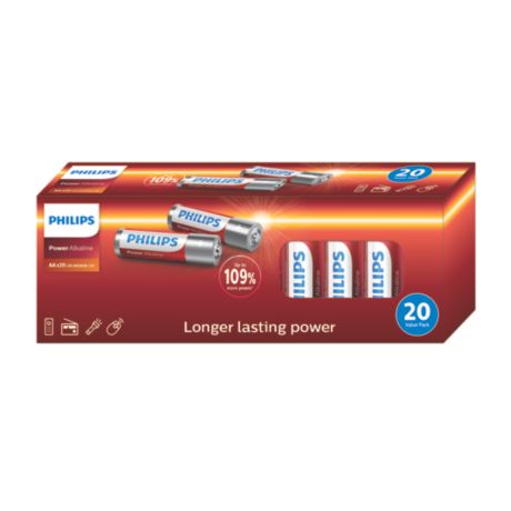 LR6P20BX/10 Power Alkaline Batterij