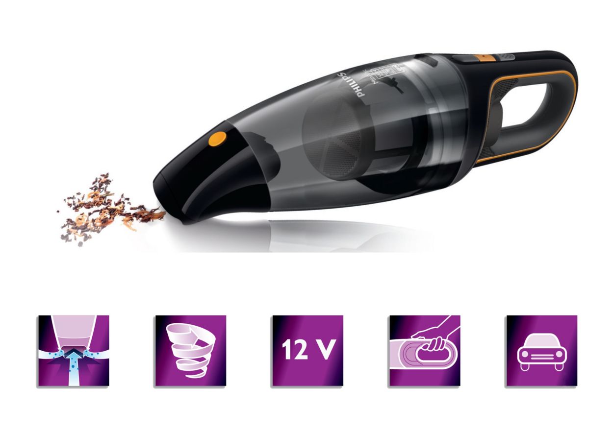 MiniVac Handheld vacuum cleaner FC6149/02 Philips 