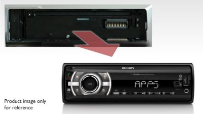 Panel frontal desmontable para más protección antirrobos