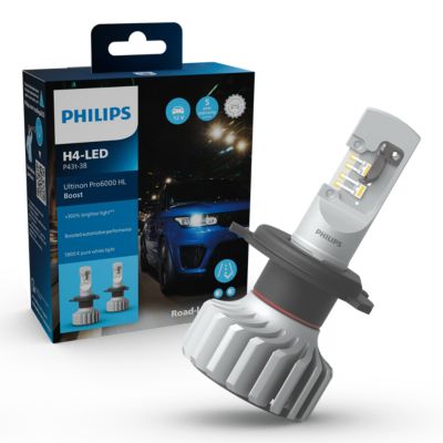 Philips W5W Ultinon Pro6000 LED 6000K | 2 Lampadine Vetro | Omologazione Stradale