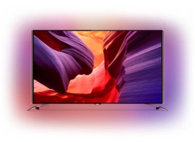8600 series Ultraflacher 4K UHD-TV powered by Android™ 55PUS8601