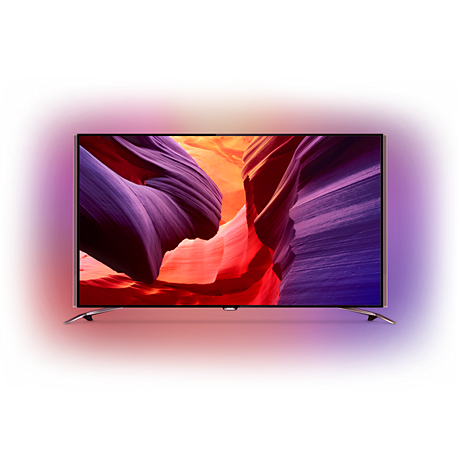 55PUS8601/12 8600 series Ultraflacher 4K UHD-TV powered by Android™