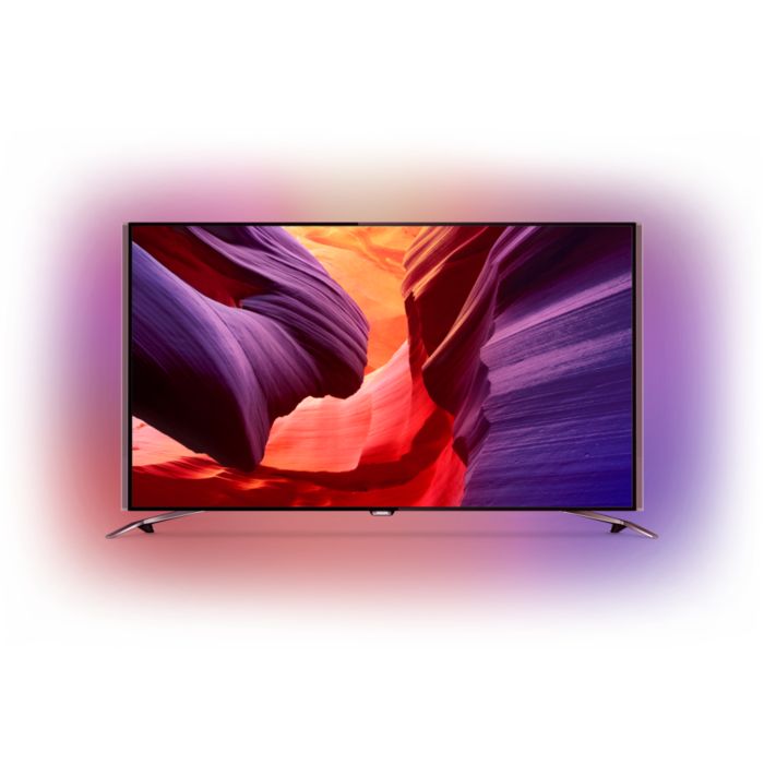 Televisor LED 4K UHD plano con tecnología Android