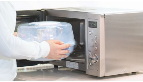 Fits most microwaves on the market