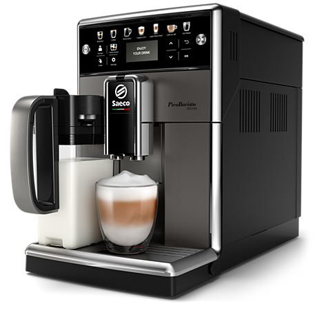 SM5572/10 Saeco PicoBaristo Deluxe Machine expresso à café grains avec broyeur