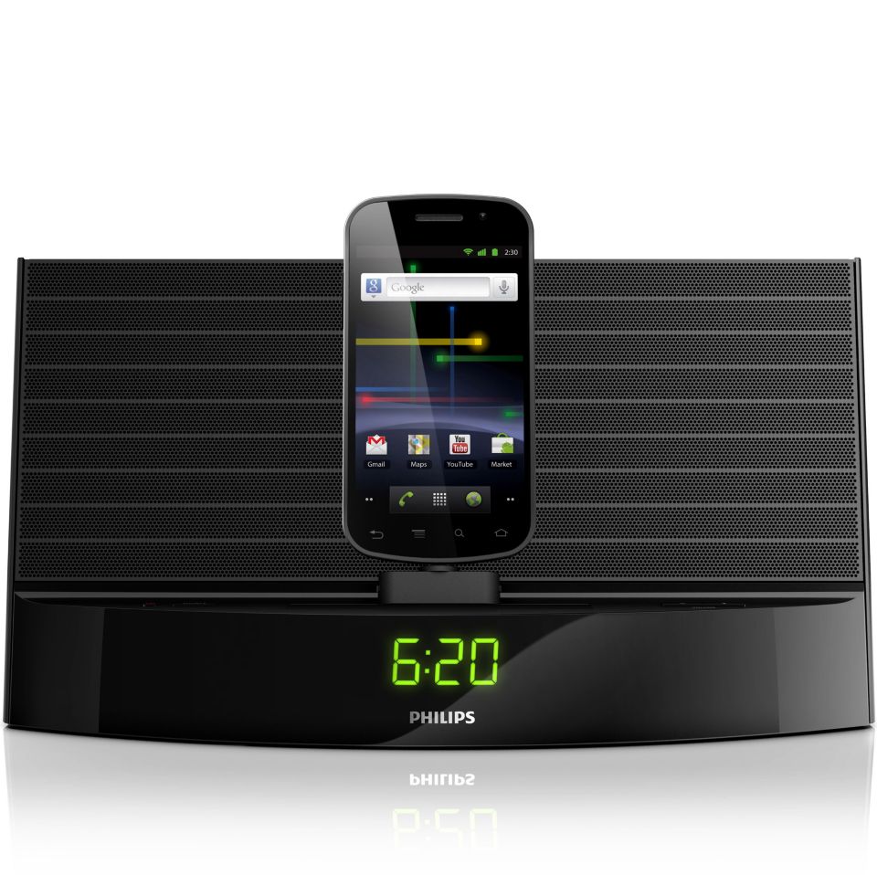 Philips docking store speaker with bluetooth