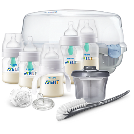 SCD398/02 Philips Avent Anti-colic Bottle with AirFree vent Gift Set