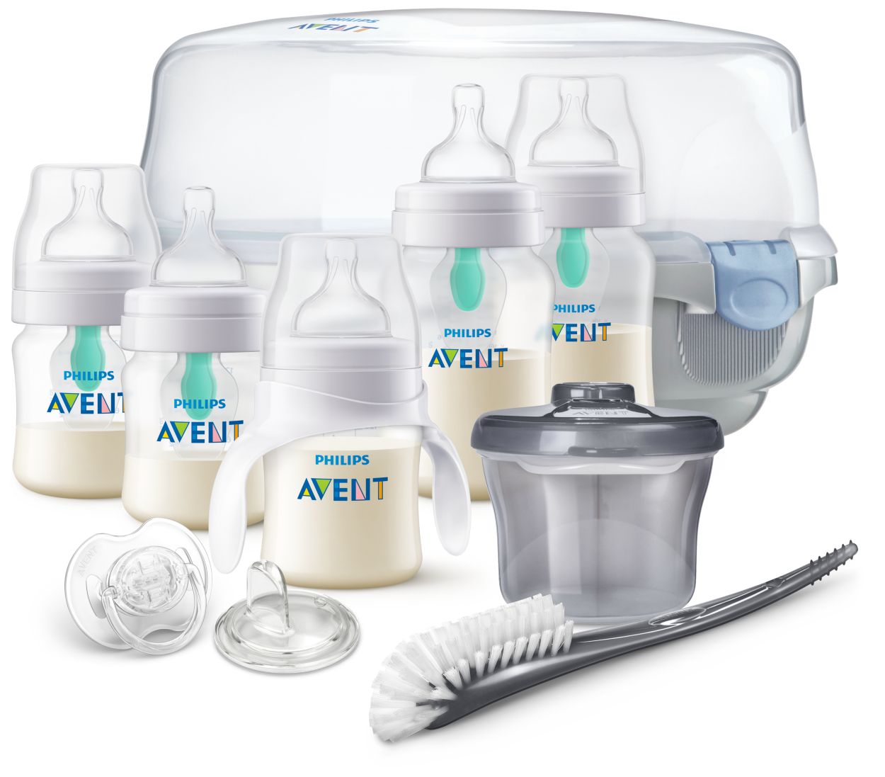 Biberon Avent Kit biberons nouveau-né anti-colic airfree - philips