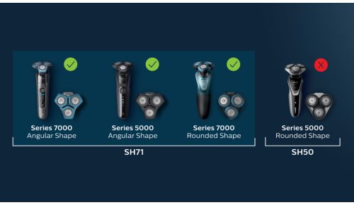 Kompatibla med alla S7xxx och vinkelformade S5xxx