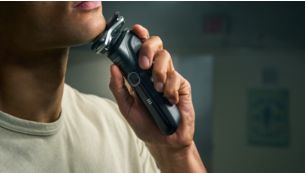 Up to 60 minutes of cordless shaving when fully charged