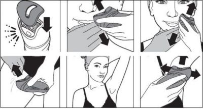 Philips Epilator delicate area cap