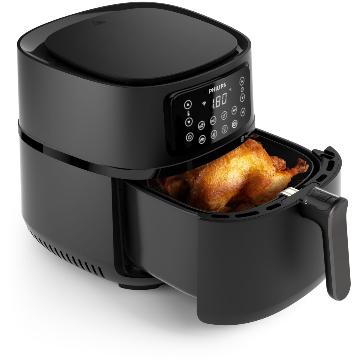 Philips Airfryer, The Original Airfryer, Fry Healthy with 75% Less Fat  Black HD9220/26