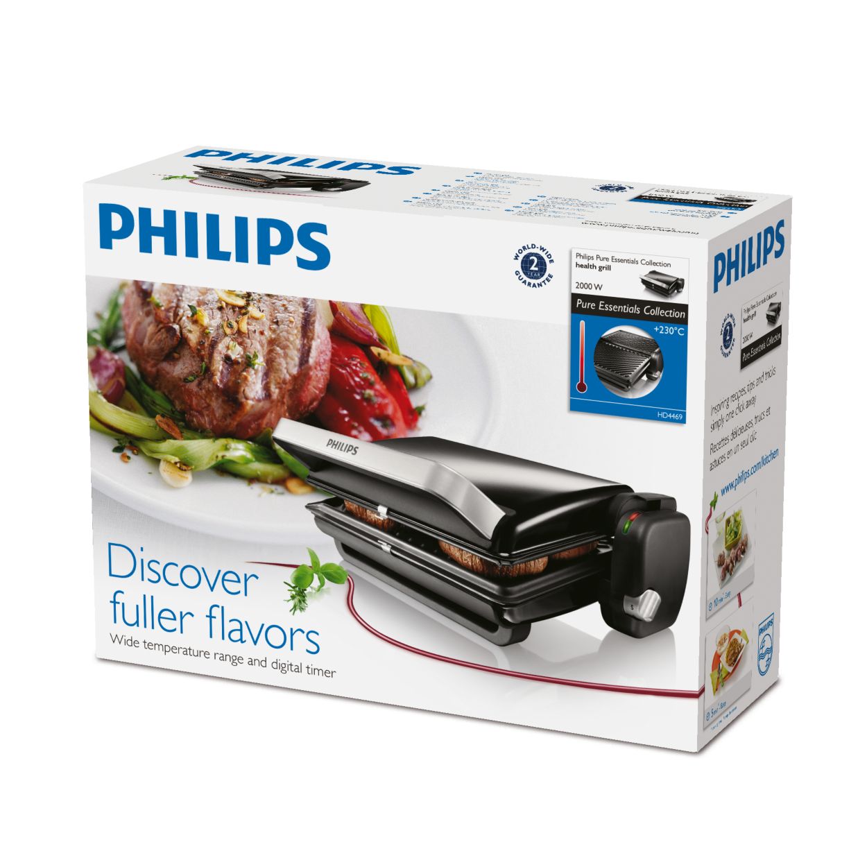 Philips health outlet grill