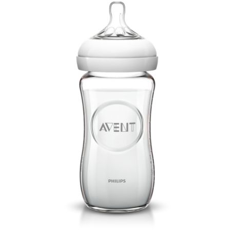 SCF673/17 Philips Avent رضّاعة Natural زجاجية للأطفال