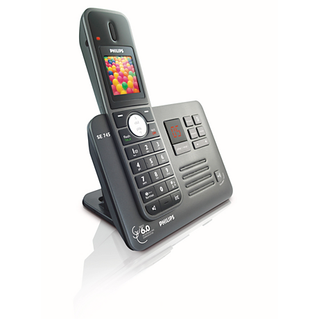 SE7451B/37  Cordless phone answer machine
