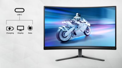 Connect your notebook with one USB-C cable