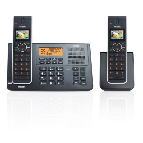 SE6582B/37  Cordless phone answer machine