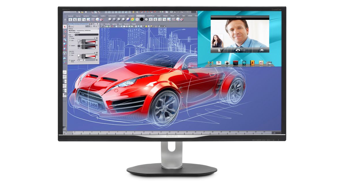 Brilliance LED-backlit LCD Display with Multiview BDM3270QP2/27
