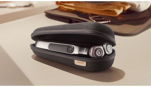 Protege la afeitadora y los accesorios