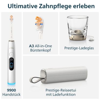 Vollständige Zahnpflege - jetzt 100% sichtbar