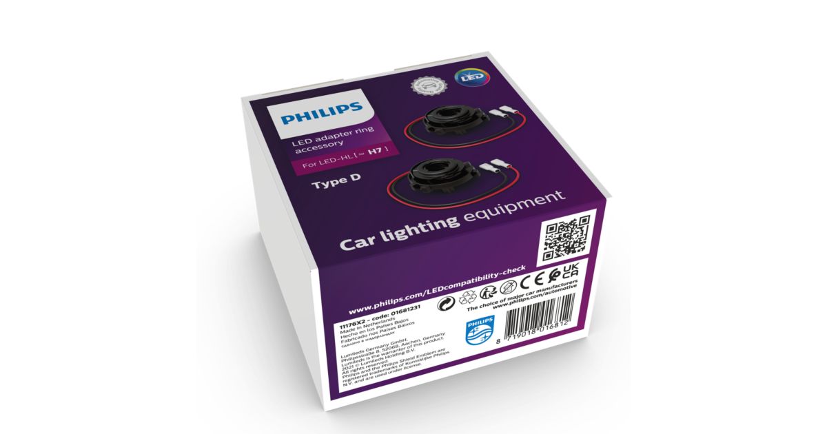 Accessories for LED upgrade Type M adapter rings LUM11021X2/10 | Philips