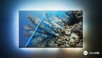 Une image HDR éclatante. Téléviseur 4K UHD Philips.