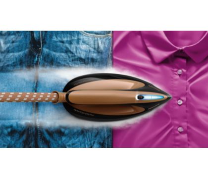 המגהץ המהיר והחזק ביותר* – עכשיו חכם מאי-פעם