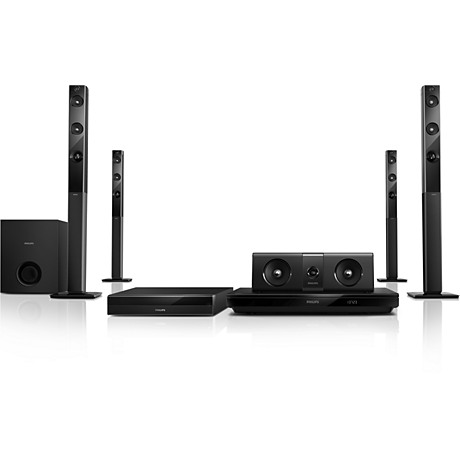HTB5580/98  5.1 3D Blu-ray Home theater