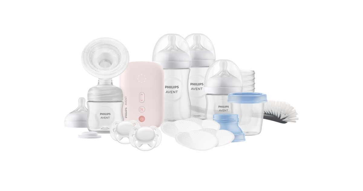 Philips Avent Single Electric breast pump Darčeková súprava SCD340/31 - hlavný produktový obrázok Philips