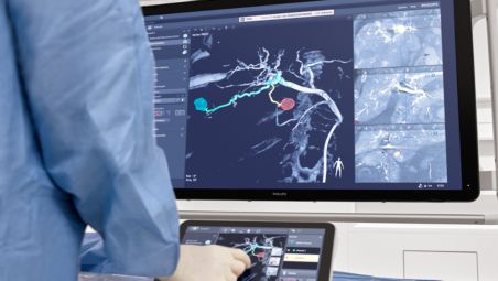Control advanced 3D visualization and measurement tools at tableside