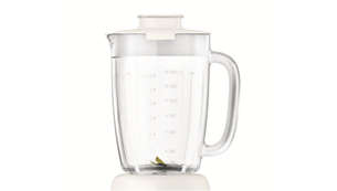 High quality 2L glass jar (1.5L effective liquid capacity)