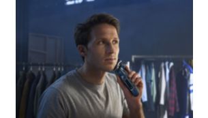 Up to 60 minutes of cordless shaving when fully charged