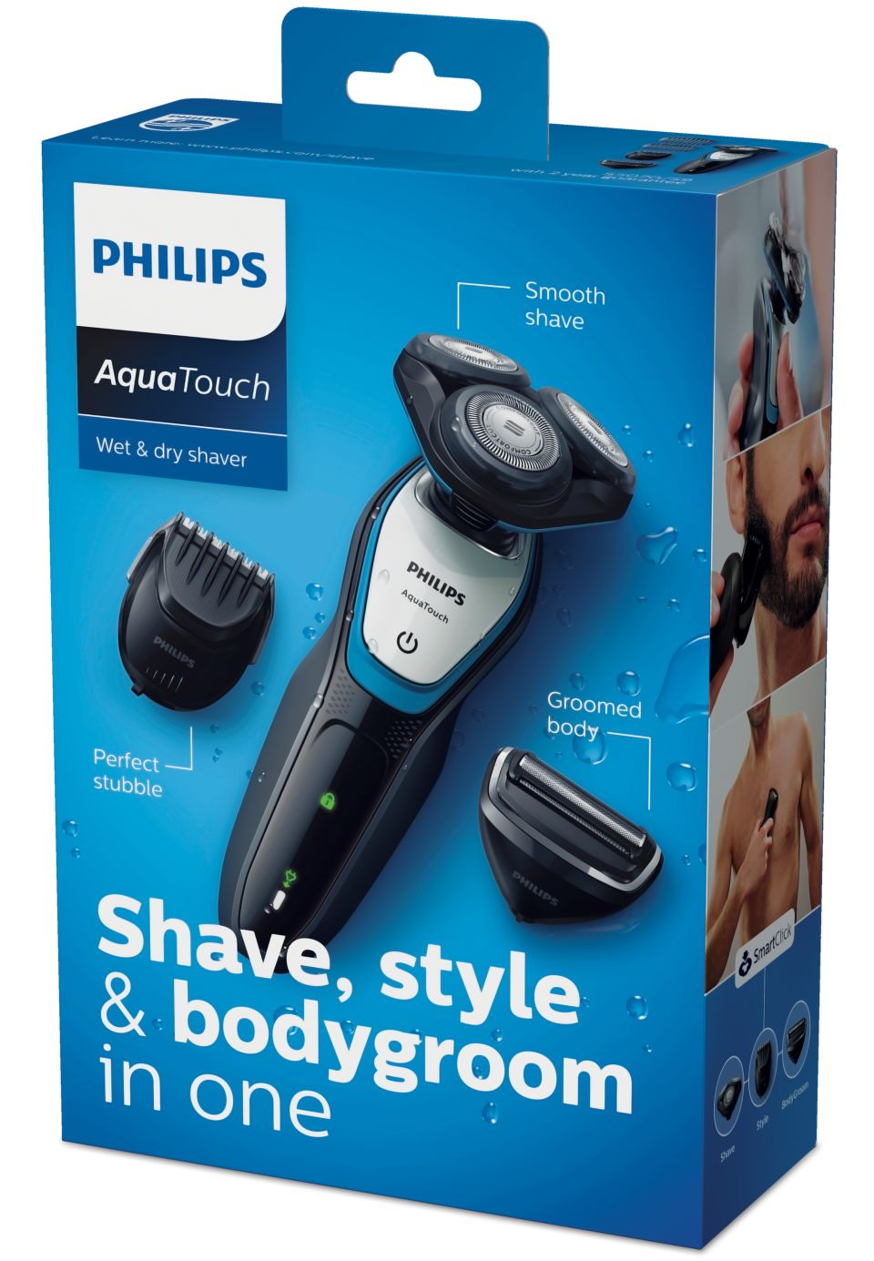 Afeitadora Aqua Touch Philips S5070