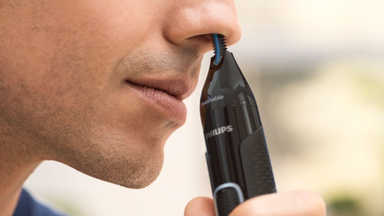 Shaver shop nose clearance trimmer