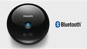 Connects wirelessly via Bluetooth® technology