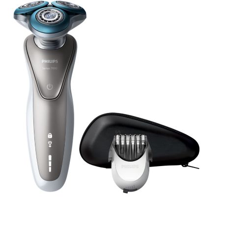 S7510/41 Shaver series 7000 Islak/kuru tıraş için elektrikli tıraş makinesi