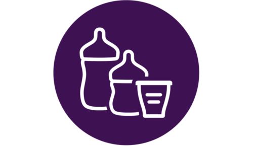 Adecuado para la leche o comida para bebés