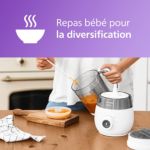 Cuisez à la vapeur, mixez, décongelez et réchauffez