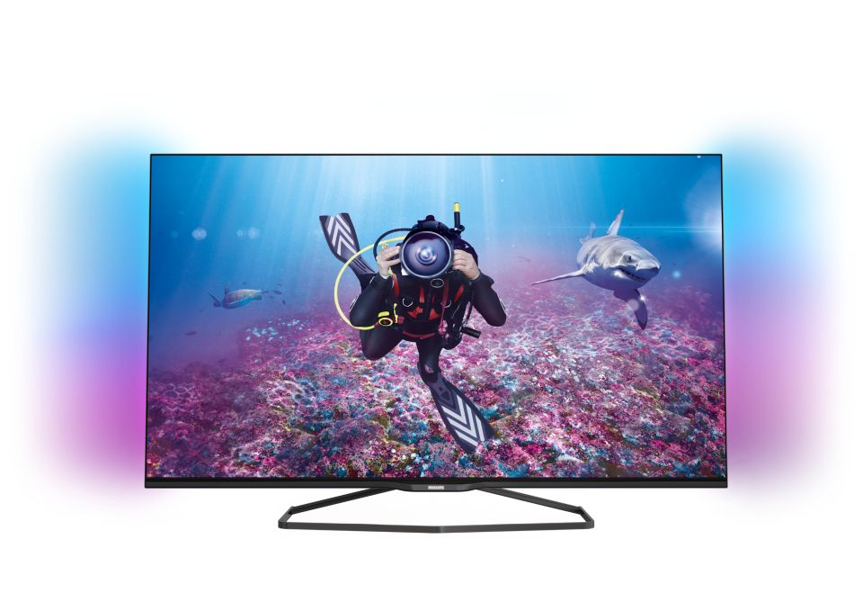 Niezwykle smukły telewizor LED Full HD Smart