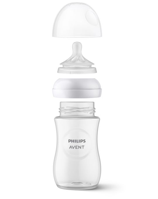 Philips Avent Natural Response Baby Bottle Nipples Flow 4, 3M+, 4pk,  SCY964/04