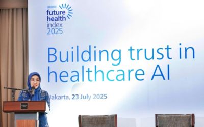 Astri R. Dharmawan presenting FHI 2025 Indonesia findings