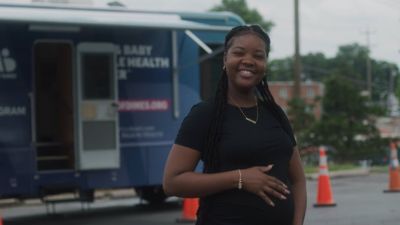 Mobile maternal health clinic using tele ultrasound to support pregnant women in underserved communities
