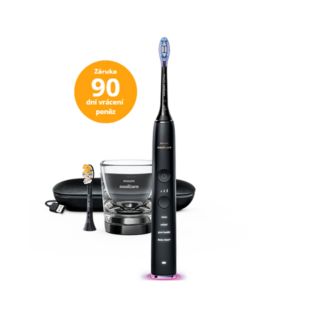 Sonicare 9400 DiamondClean Sonický kartáček s aplikací a nabíjecí skleničkou