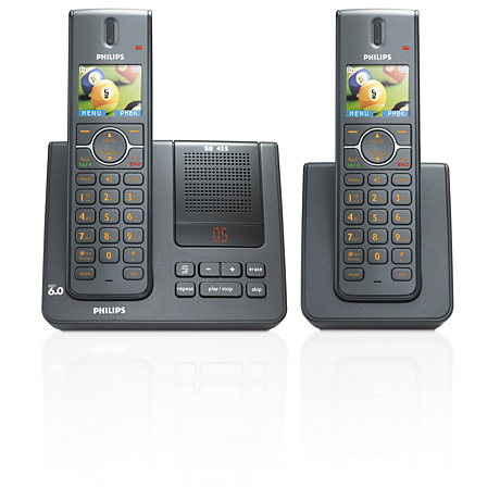 SE4552B/17  Cordless phone answer machine