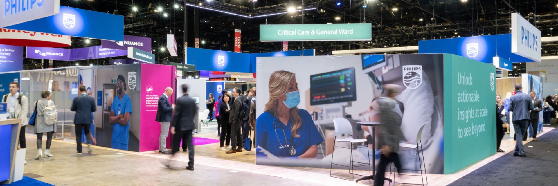 Philips booth at HIMSS 