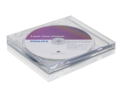 Cleans and protects your CD/DVD player