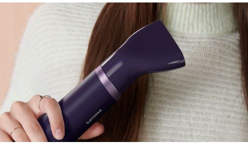 Wąski koncentrator zapewnia intensywny nadmuch powietrza