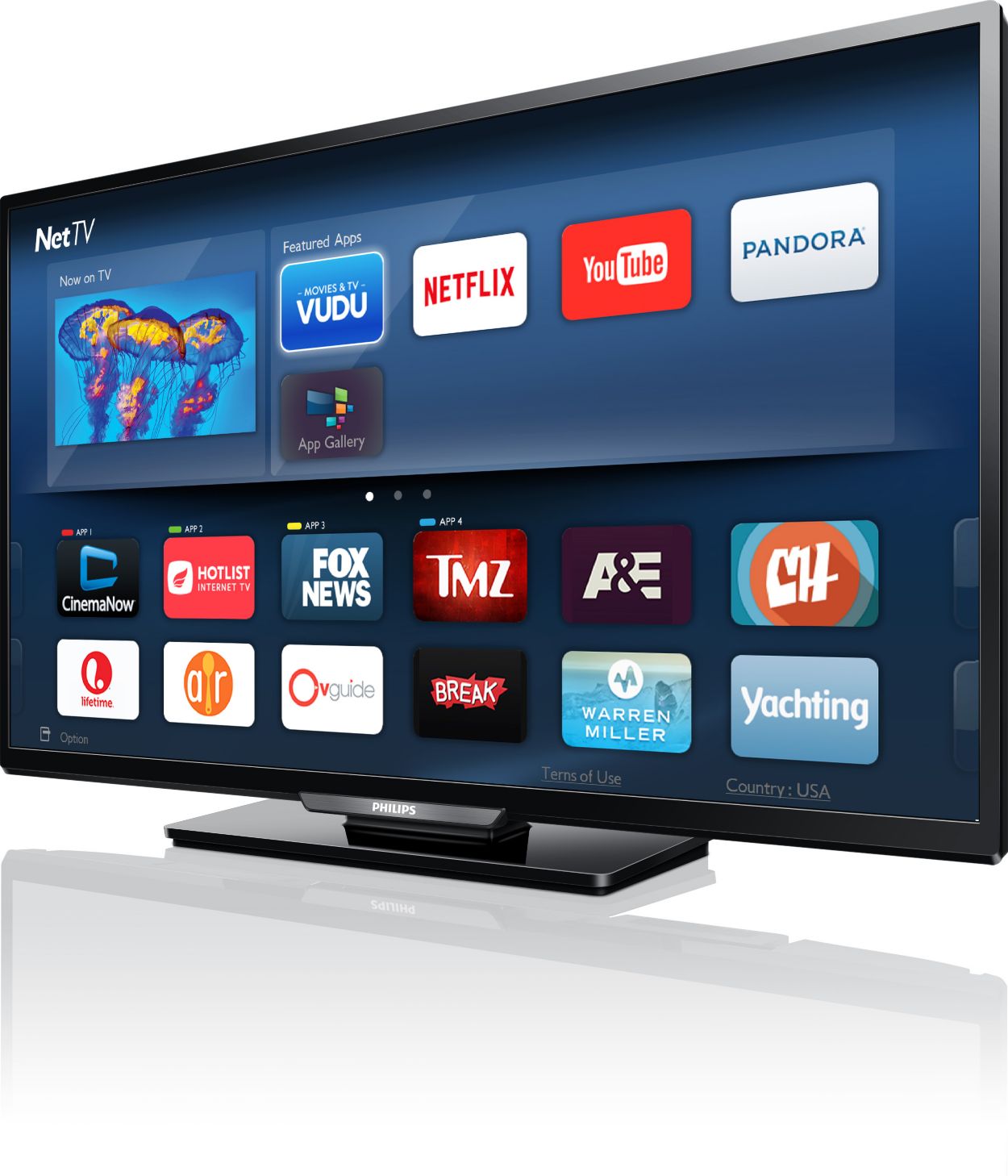 4000 series LED-LCD TV 43PFL4901/F7 | Philips