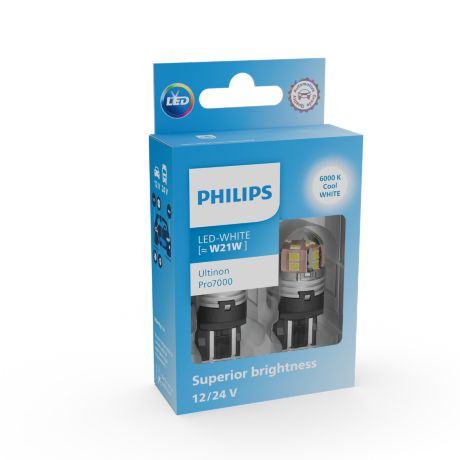 LUM11065CU70X2/10 Ultinon Pro7000 SI Superior brightness, a safer drive